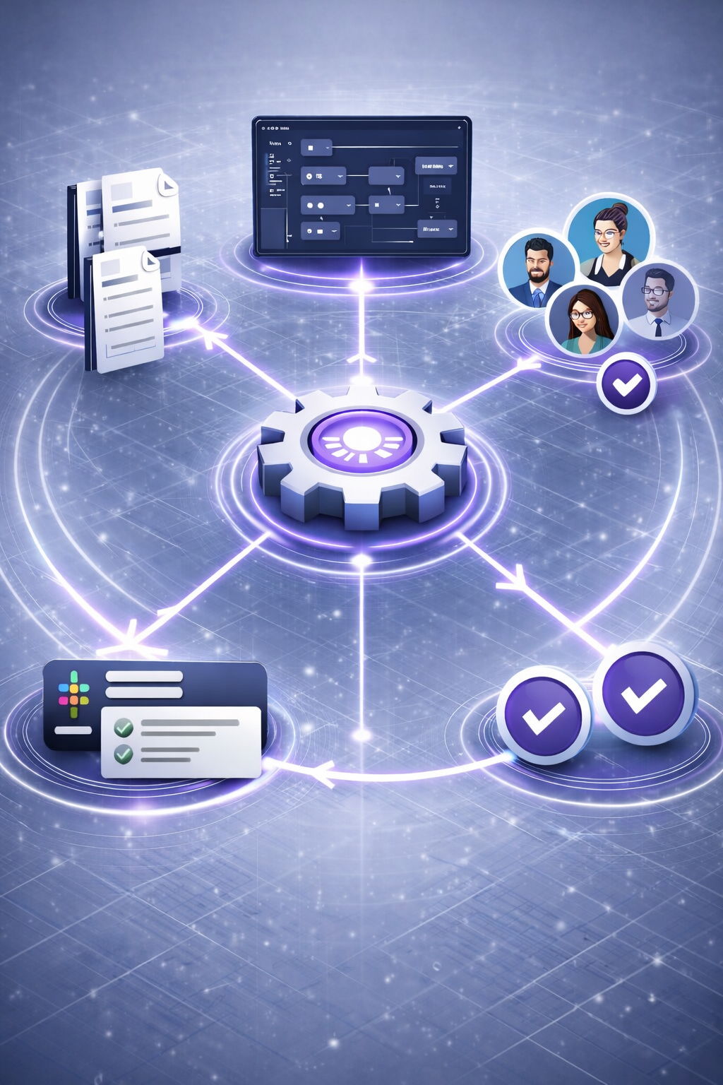 Procurement automation illustration
